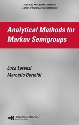 Cover image for Analytical Methods for Markov Semigroups