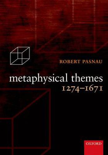 Cover image for Metaphysical Themes 1274-1671