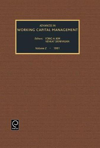 Cover image for Advances in Working Capital Management