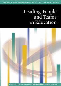 Cover image for Leading People and Teams in Education