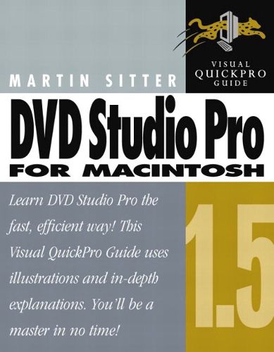 Cover image for DVD Studio Pro 1.5 for Macintosh: Visual QuickPro Guide