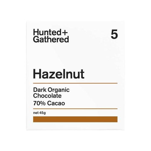 Hunted + Gathered Chocolate Bar: Hazelnut