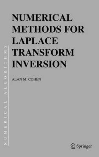 Numerical Methods for Laplace Transform Inversion