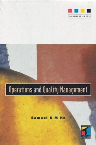 Cover image for Operations and Quality Management