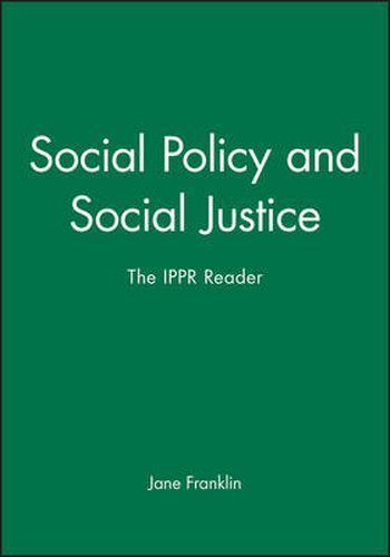 Cover image for Social Policy and Social Justice