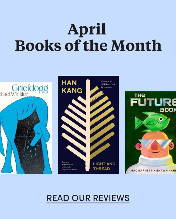Discover our books of the month for April!