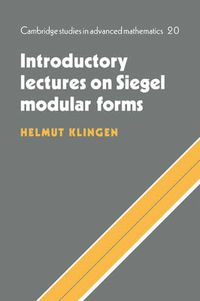 Cover image for Introductory Lectures on Siegel Modular Forms