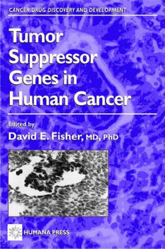 Cover image for Tumor Suppressor Genes in Human Cancer