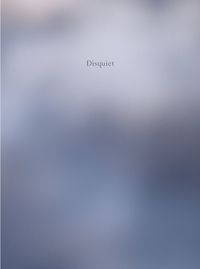 Cover image for Disquiet