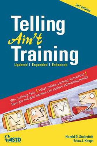 Cover image for Telling Ain't Training