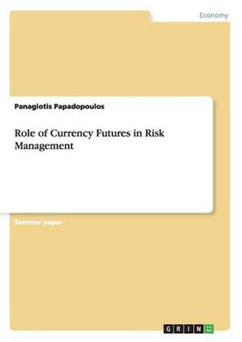 Cover image for Role of Currency Futures in Risk Management