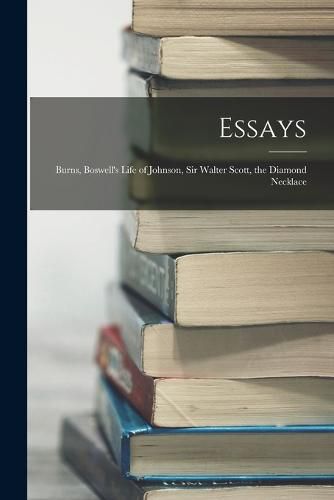 Cover image for Essays