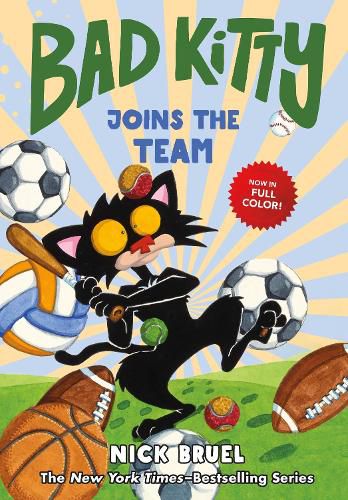 Cover image for Bad Kitty Joins the Team