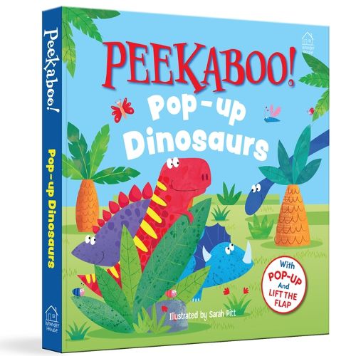 Cover image for Pee- ka-boo - Pop-Up -Dinosaurs (Edition1)