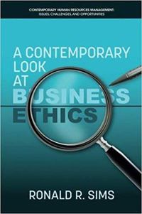 Cover image for A Contemporary Look at Business Ethics