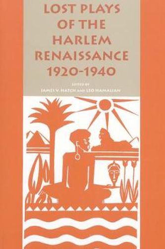 Cover image for Lost Plays of the Harlem Renaissance