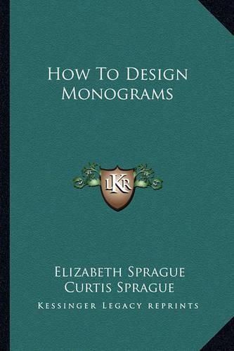 Cover image for How to Design Monograms