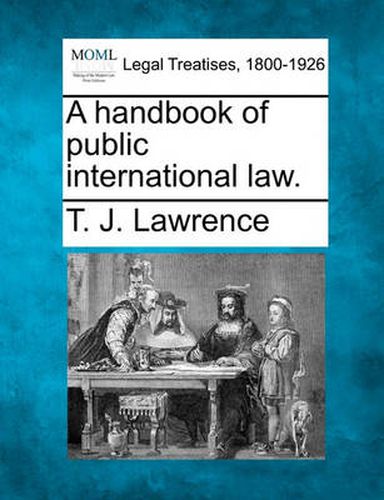 Cover image for A Handbook of Public International Law.