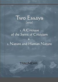 Cover image for A Critique of the Spirit of Criticism - Nature and Human Nature