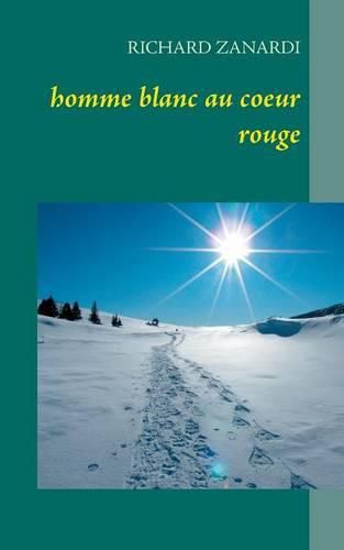 homme blanc au coeur rouge