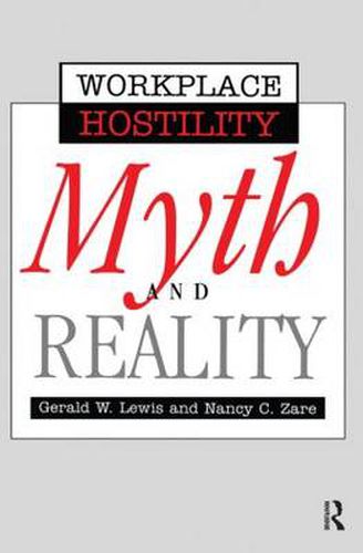 Cover image for Violence In The Workplace: Myth & Reality