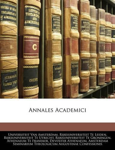 Cover image for Annales Academici