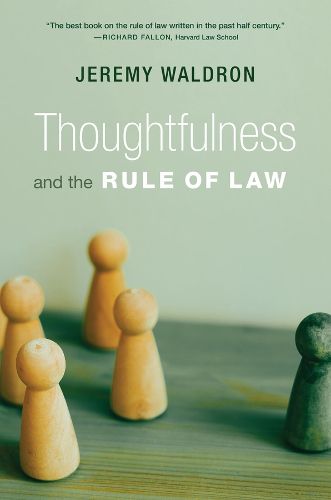 Cover image for Thoughtfulness and the Rule of Law