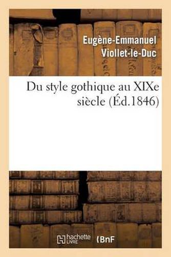 Du Style Gothique Au Xixe Siecle