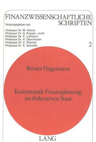 Cover image for Kommunale Finanzplanung Im Foederativen Staat