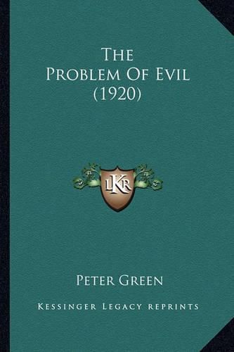 The Problem of Evil (1920)