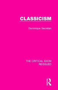 Cover image for Classicism