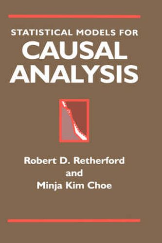 Cover image for Statistical Models for Causal Analysis