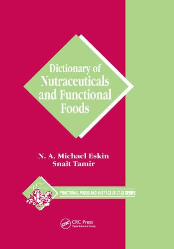 Cover image for Dictionary of Nutraceuticals and Functional Foods