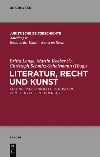 Cover image for Literatur, Recht und Kunst