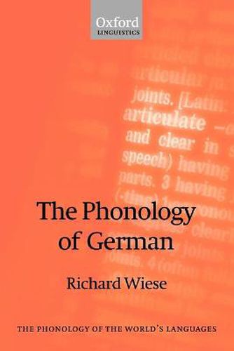 Cover image for The Phonology of German