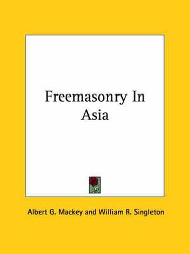 Cover image for Freemasonry in Asia