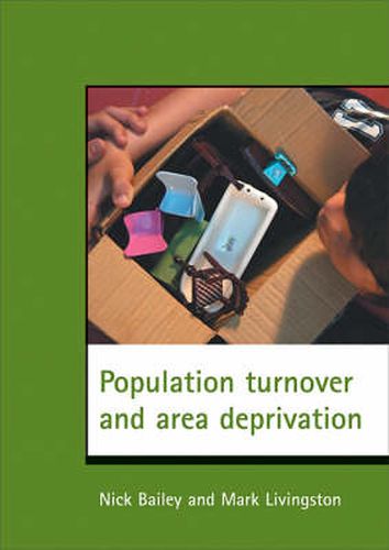 Cover image for Population turnover and area deprivation