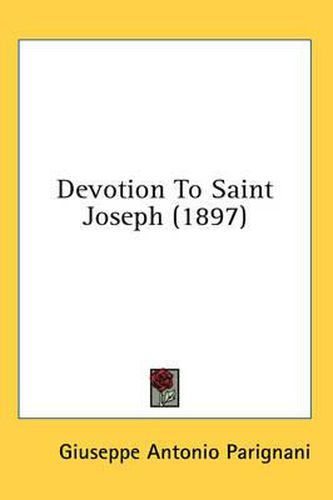 Cover image for Devotion to Saint Joseph (1897)