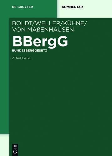 Cover image for Bbergg Bundesberggesetz: Kommentar