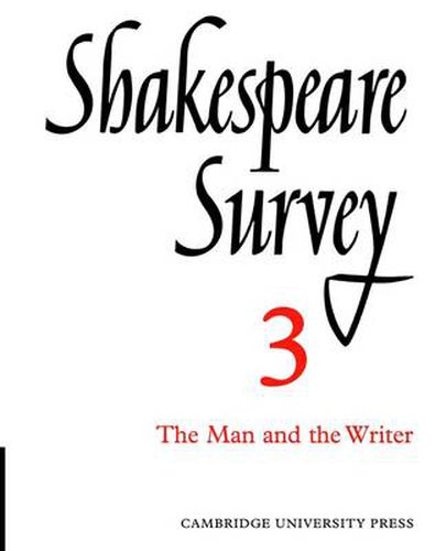 Cover image for Shakespeare Survey