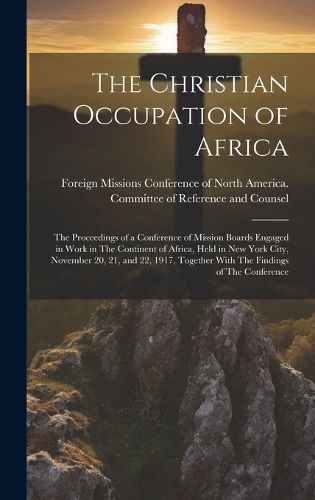 Cover image for The Christian Occupation of Africa