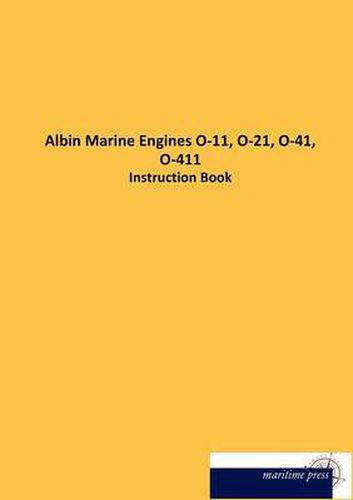 Cover image for Albin Marine Engines O-11, O-21, O-41, O-411