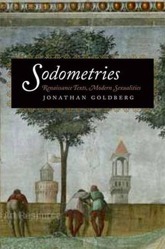 Sodometries: Renaissance Texts, Modern Sexualities