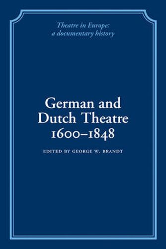 Cover image for Theatre in Europe 8 Volume Paperback Set: A Documentary History