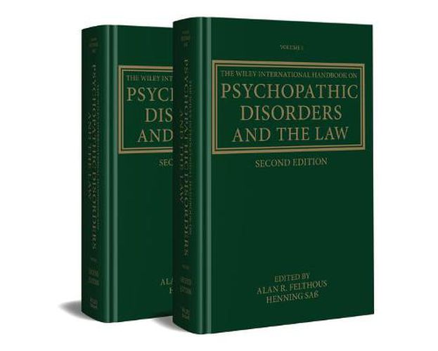 Cover image for The Wiley International Handbook on Psychopathic Disorders and the Law