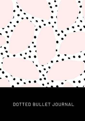 Cover image for Pink Spots with Black Polka Dots - Dotted Bullet Journal: Medium A5 - 5.83X8.27