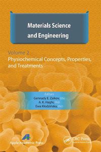 Cover image for Materials Science and Engineering, Volume II: Physiochemical Concepts, Properties, and Treatments