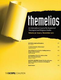 Cover image for Themelios, Volume 36, Issue 3