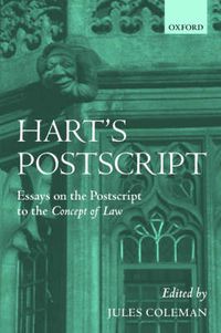 Cover image for Hart's Postscript: Essays on the Postscript to 'The Concept of Law