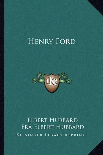 Cover image for Henry Ford